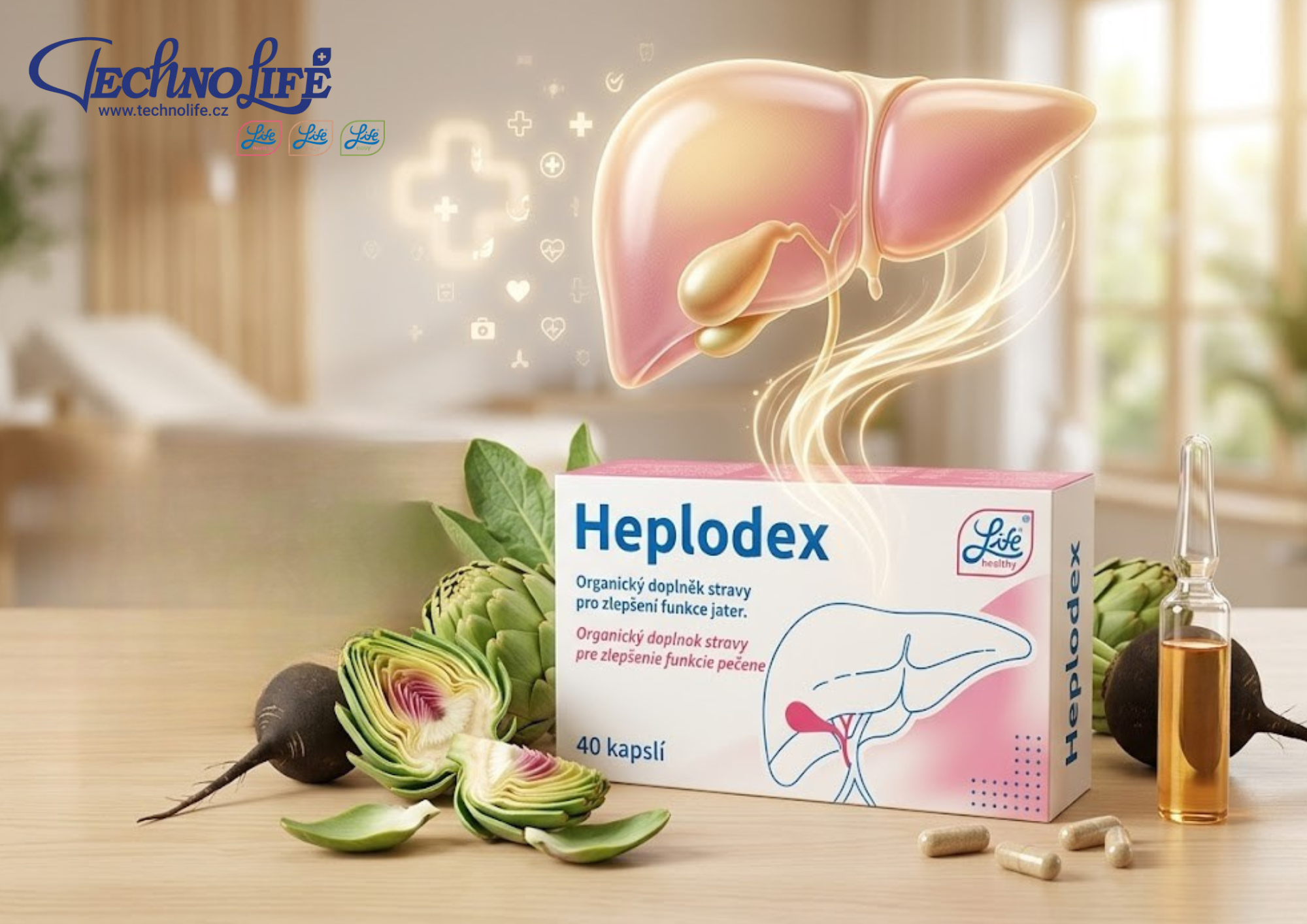 Heplodex: Věnujte játrům pravidelnou pozornost